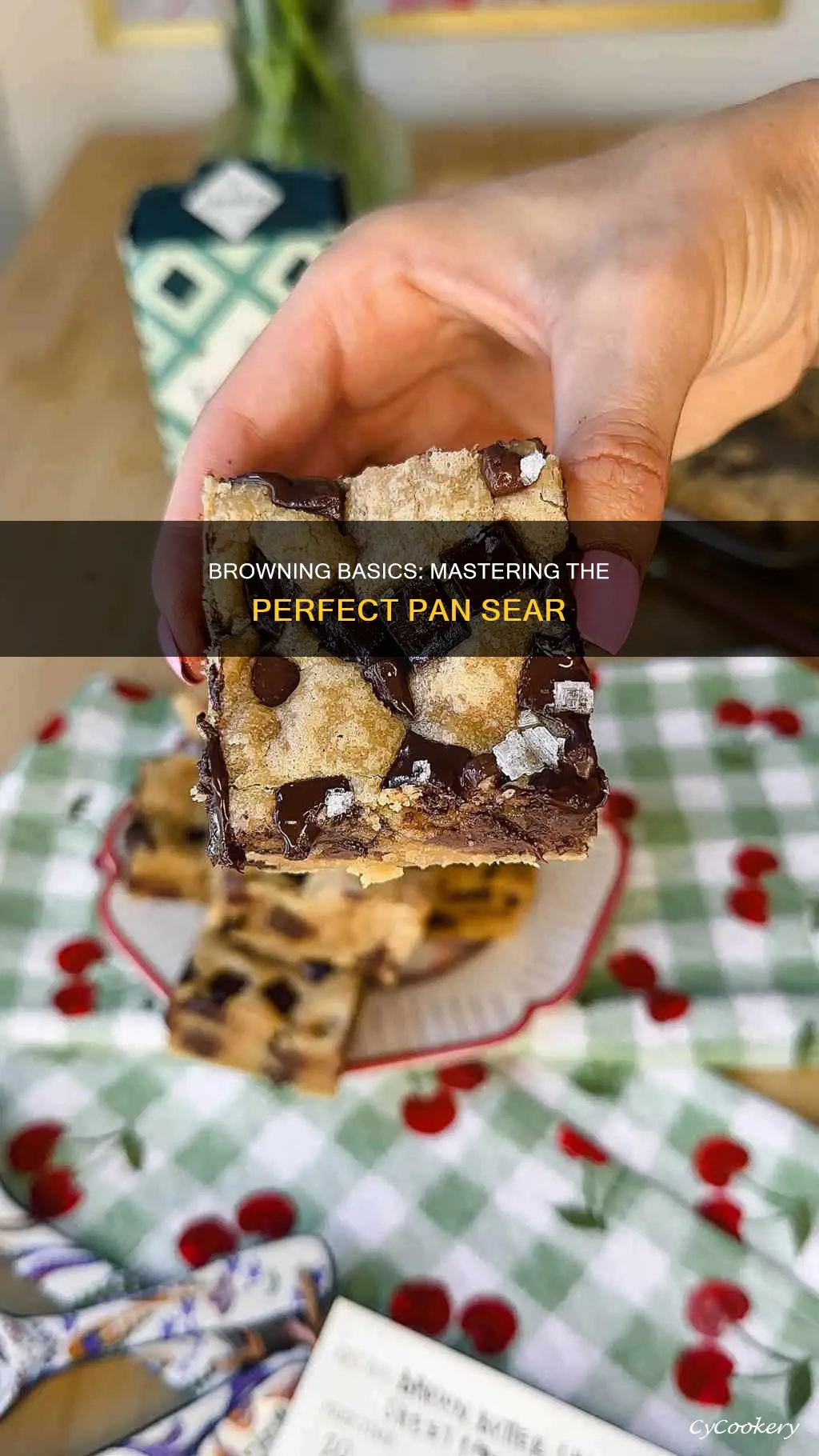 how to brown something in a pan