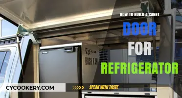 DIY Guide: Constructing a Custom Canopy Door for Your Refrigerator
