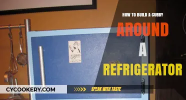 DIY Refrigerator Cubby: Maximizing Kitchen Space with Style
