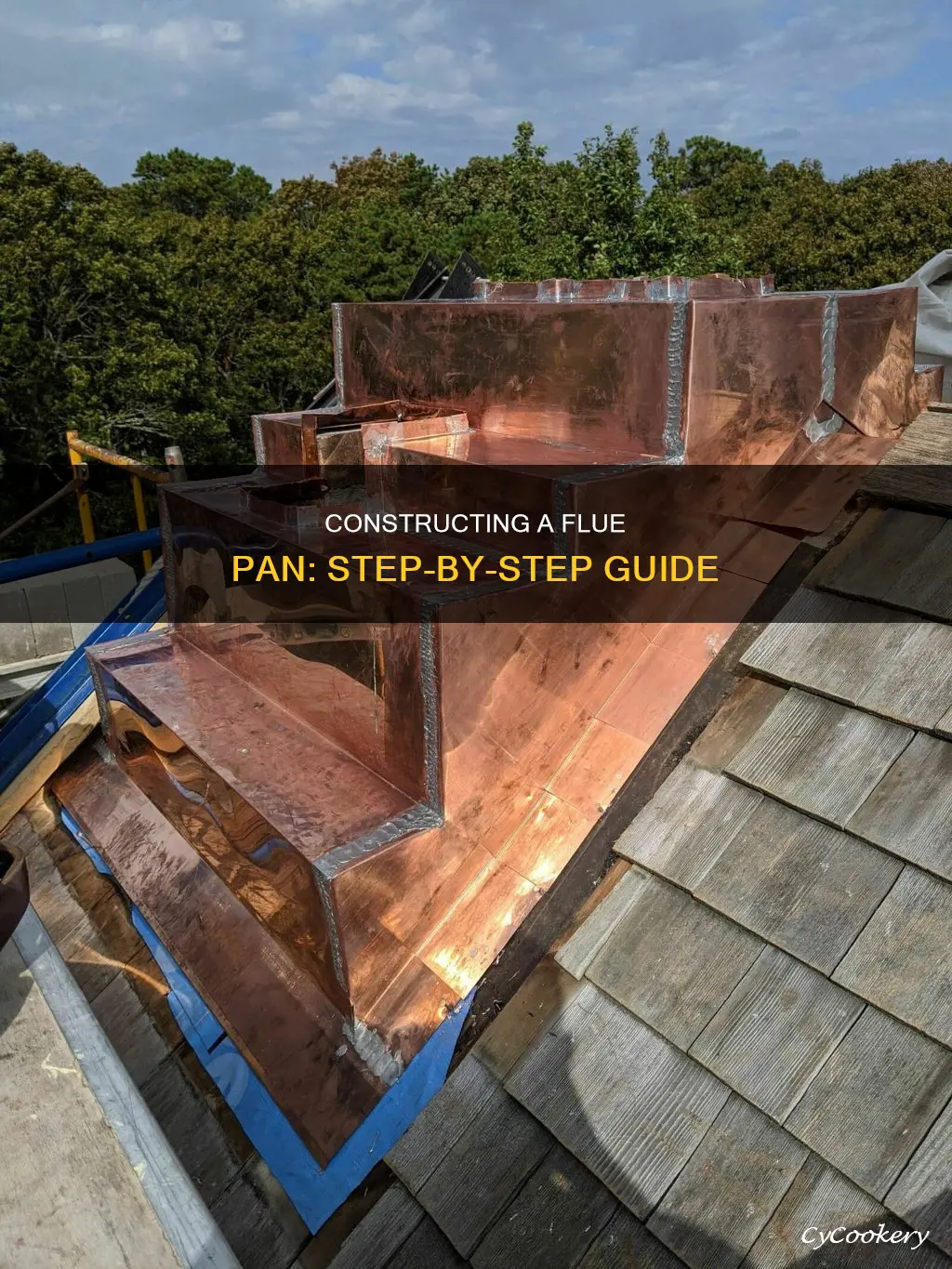 how to build a flue pan