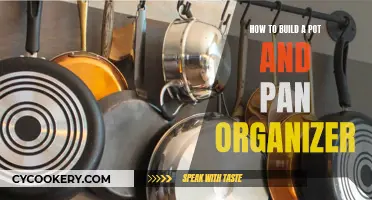 DIY Pot and Pan Organizer