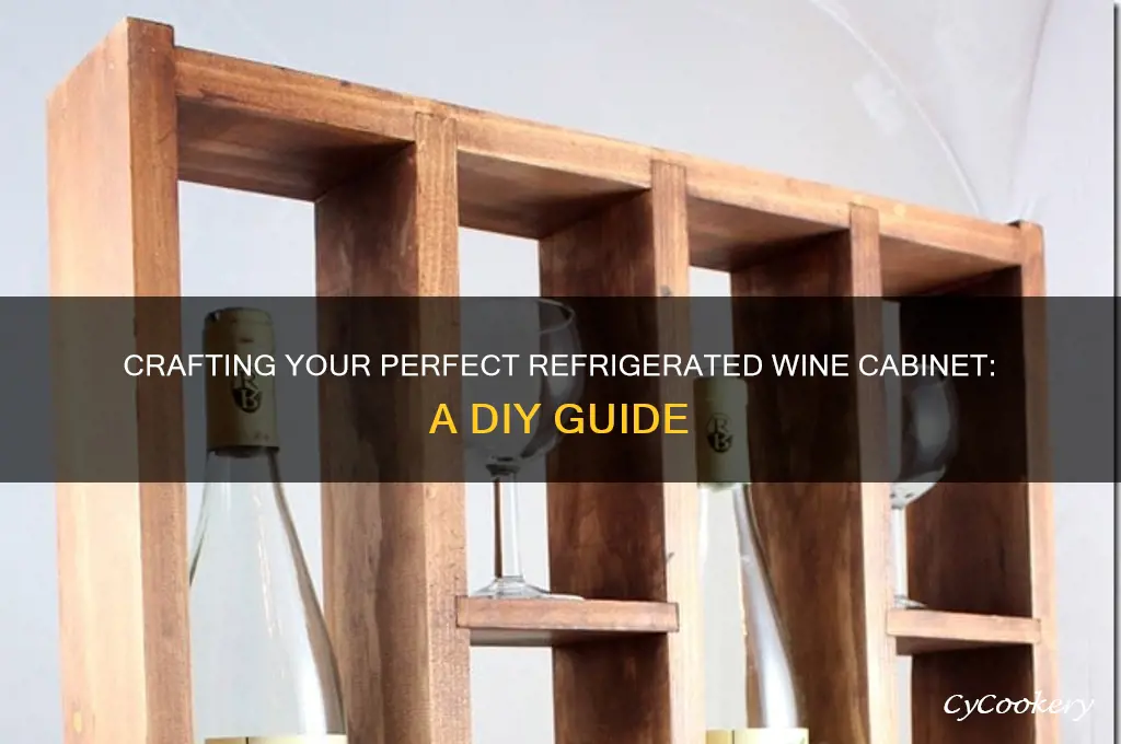 how to build a refrigerated wine cabinet