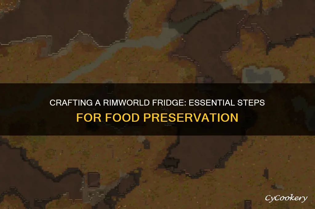 how to build a refrigerator in rimworld