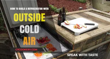 Chill Your Way: DIY Outdoor Refrigerator for Fresh Air Cooling