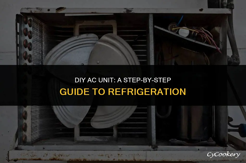 how to build an ac unit to refrigerate