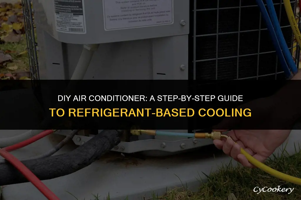 how to build an air conditioner with refrigerant