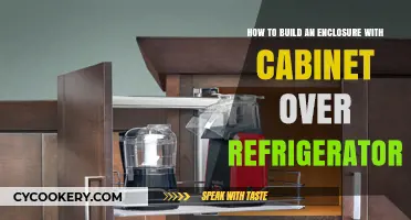 DIY Guide: Building a Custom Cabinet Over Your Refrigerator