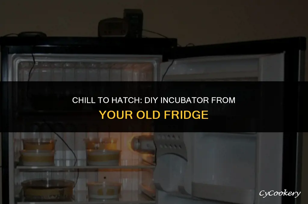how to build an incubator from a refrigerator