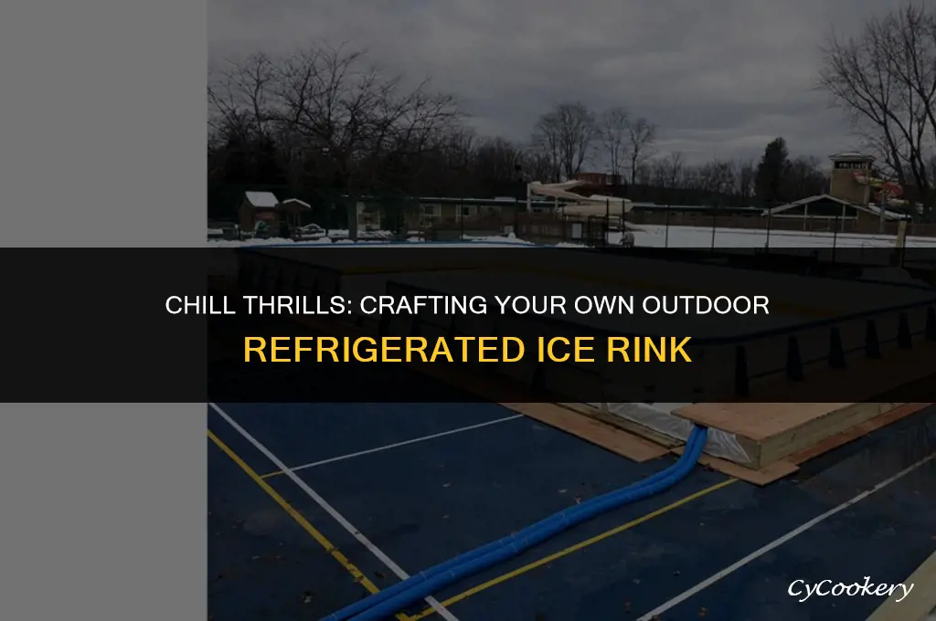 how to build an outdoor refrigerated ice rink