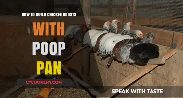 Constructing Chicken Roosts: Poop Pan Installation Guide