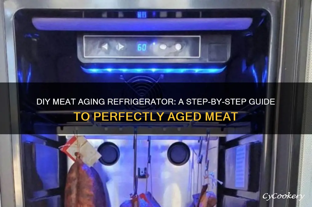 how to build refrigerator to age meat