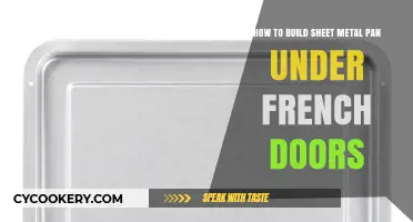 Building a Sheet Metal Pan for French Doors