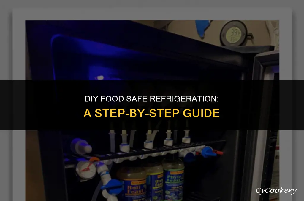 how to build your own food safe refrigeration system
