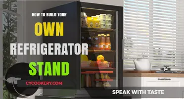 DIY Refrigerator Stand: Easy Steps to Build Your Own