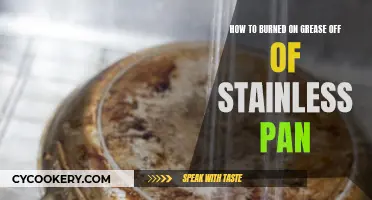 Stainless Pan Grease: Removal Tricks