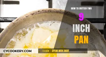 Butter Two 9-Inch Pans: Quick and Easy Steps