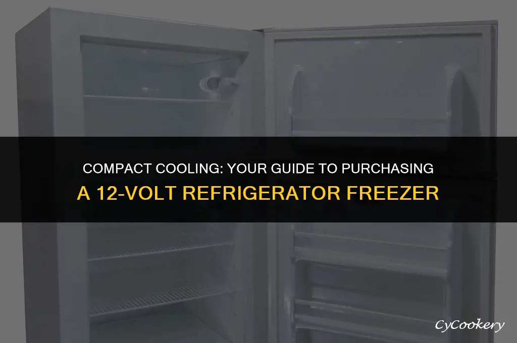 how to buy a 12-volt refrigerator freezer