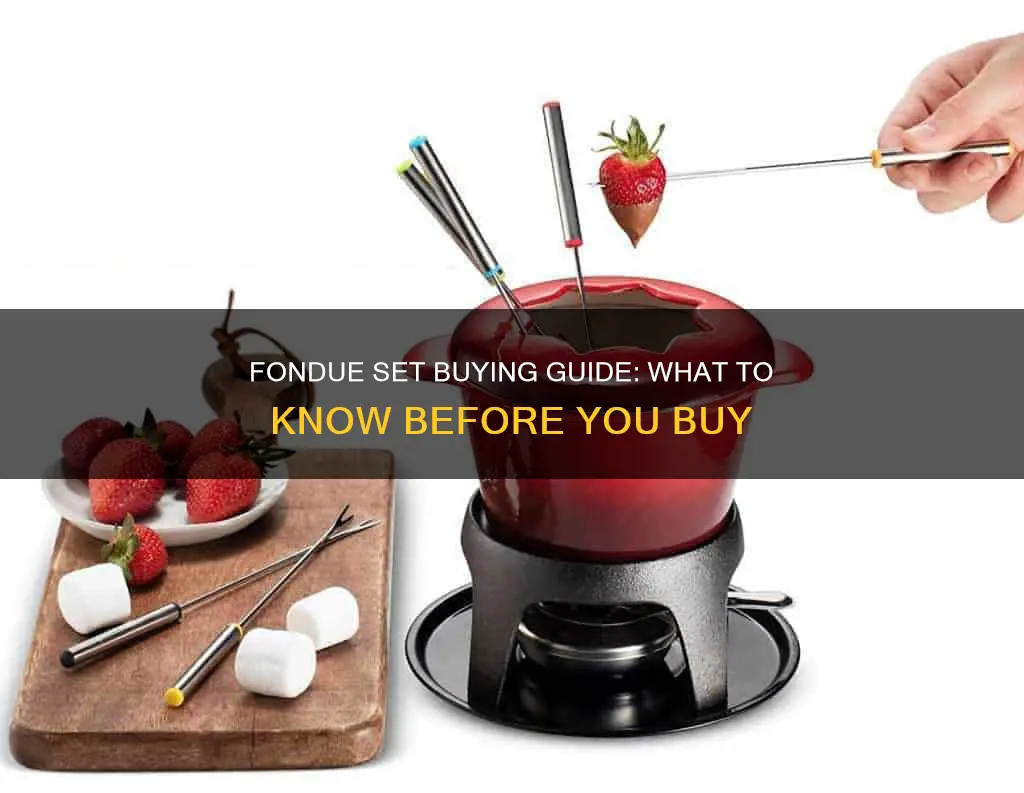 how to buy a fondue set