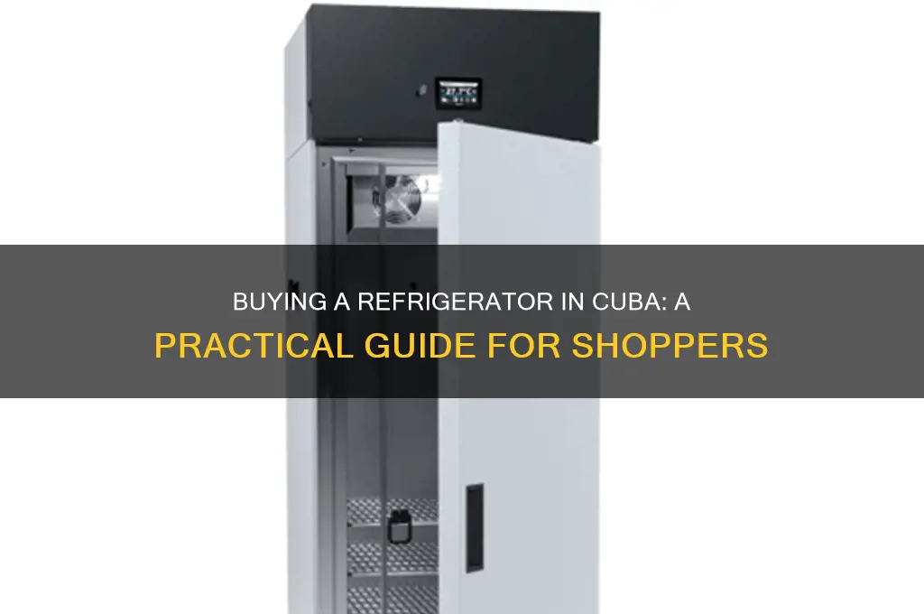 how to buy a refrigerator in cuba