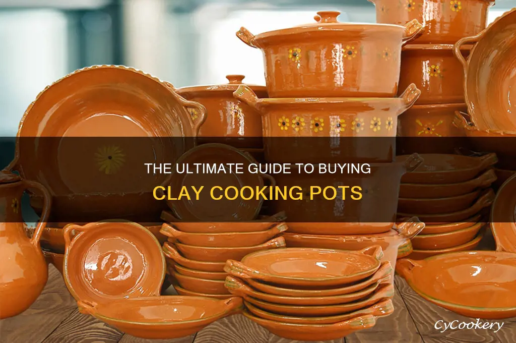 how to buy clay cooking pots
