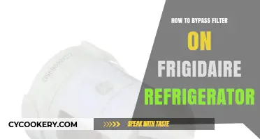 Bypass Frigidaire Refrigerator Filter: Quick, Easy, and Effective Methods