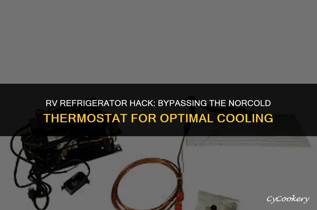 how to bypass thermostat on norcold rv refrigerator