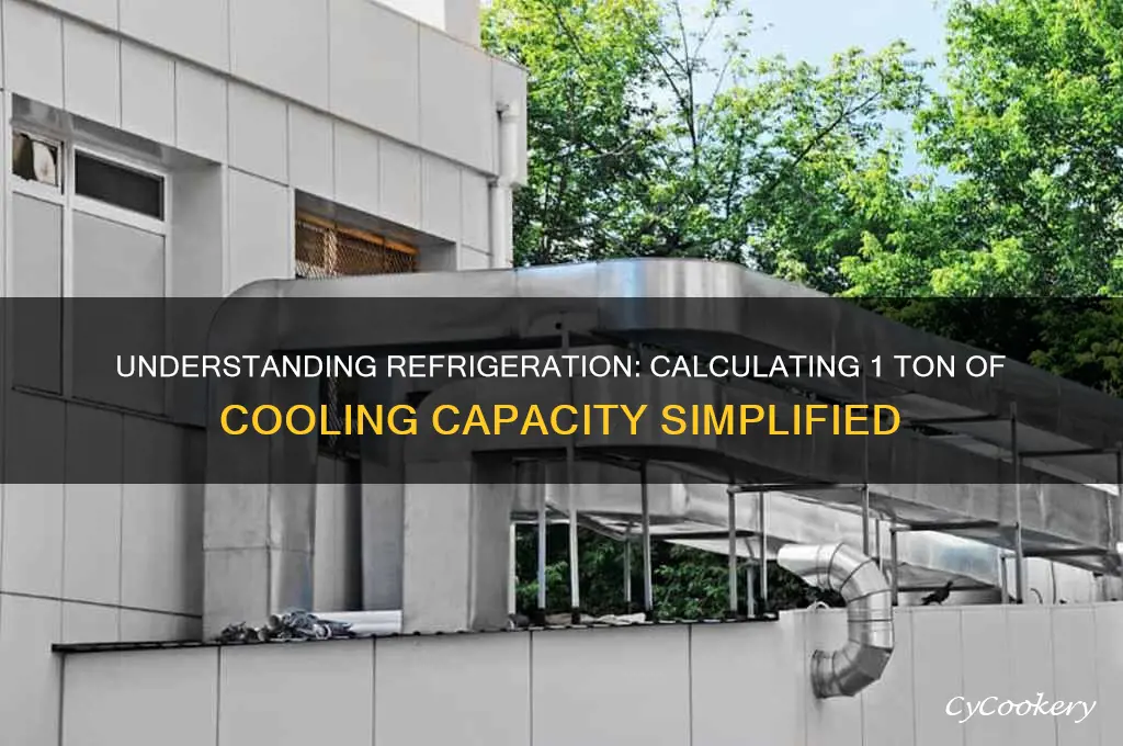 how to calculate 1 ton of refrigeration