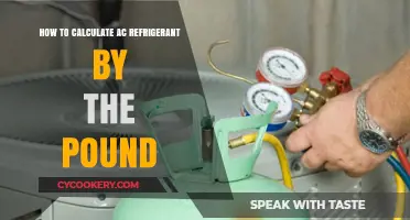 Chilling Efficiency: Calculating AC Refrigerant Needs by the Pound