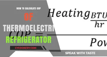 Efficient Cooling: Calculating COP of Thermoelectric Refrigerators Simplified