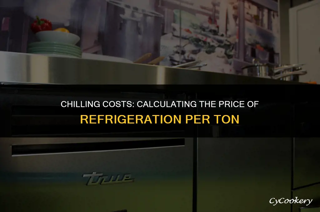 how to calculate cost per ton of refrigeration