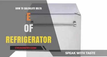 Calculating Delta E for Refrigerators: A Step-by-Step Efficiency Guide