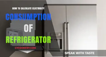 Calculate Your Refrigerator's Electricity Consumption: A Step-by-Step Guide