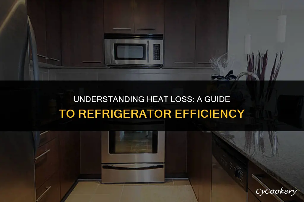 how to calculate heat loss in a refrigerator