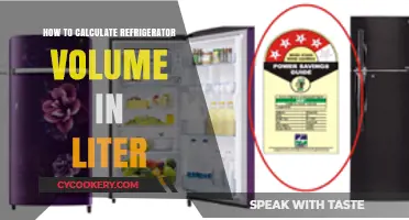 Easy Steps to Calculate Your Refrigerator Volume in Liters