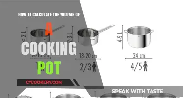 Cooking Pot Volume: Calculating the Capacity