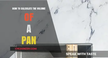 Calculating the Volume of a Pan: A Quick Guide