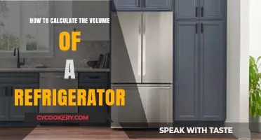 Smart Storage: Calculating Your Refrigerator's Volume for Optimal Organization