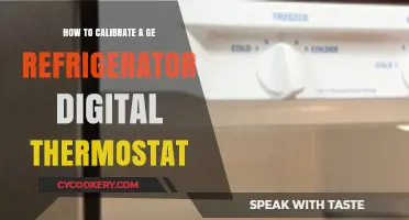 Easy Steps to Calibrate Your GE Refrigerator's Digital Thermostat