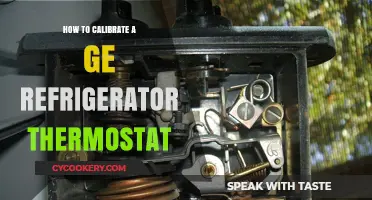 Calibrate Your GE Refrigerator Thermostat: A Step-by-Step Guide