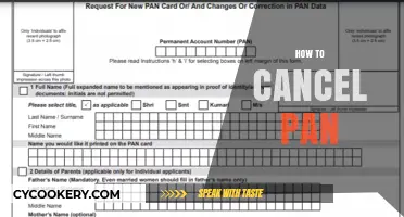 Canceling Your PAN Card: A Step-by-Step Guide
