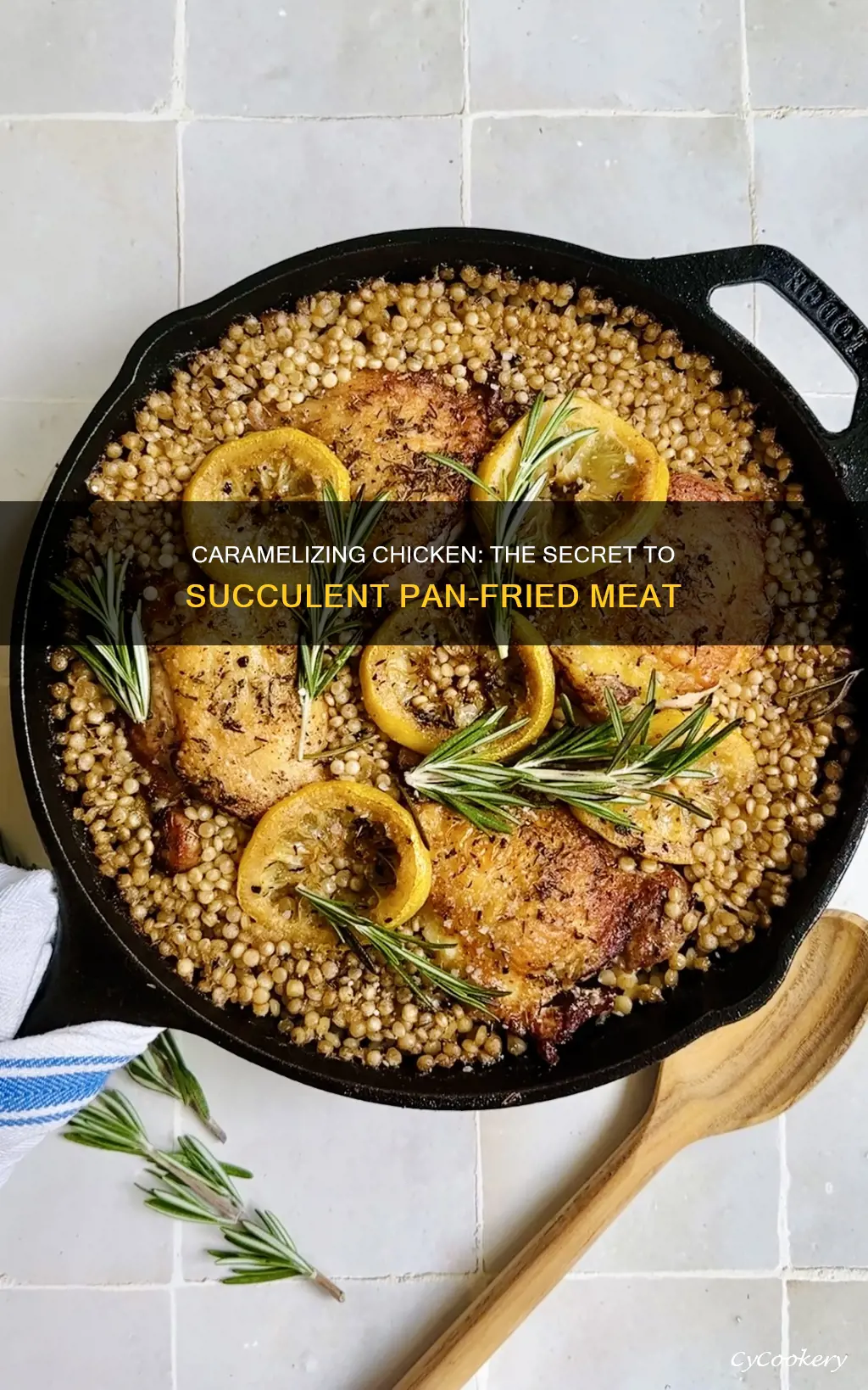 how to caramelize chicken in a pan