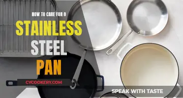 Caring for Your Stainless Steel Pan