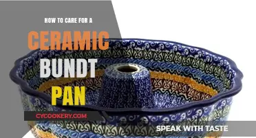 The Ultimate Care Guide for Ceramic Bundt Pans