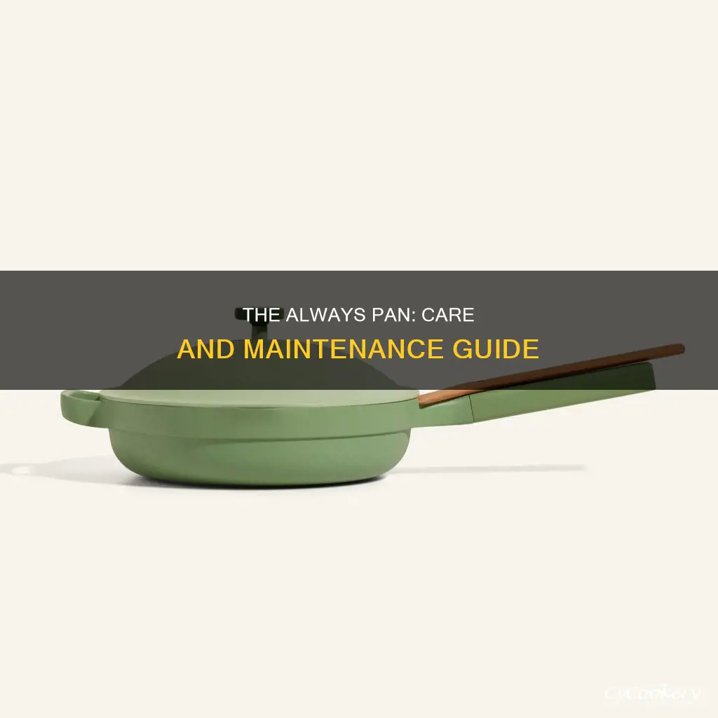 how to care for always pan