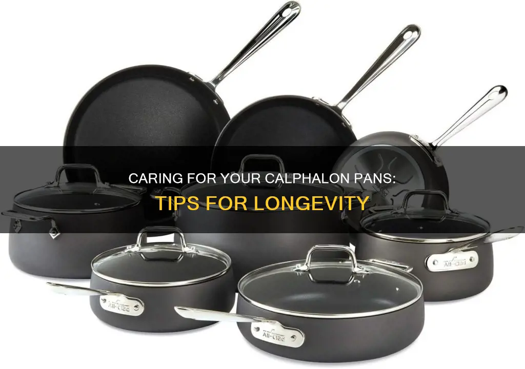 how to care for calphalon pans