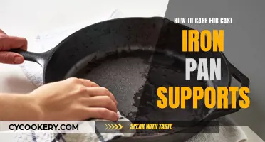 The Care and Keeping of Cast Iron Pan Supports