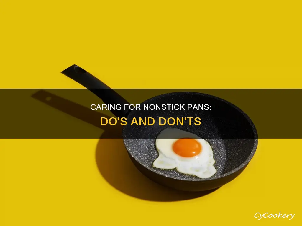 how to care for nonstick pans