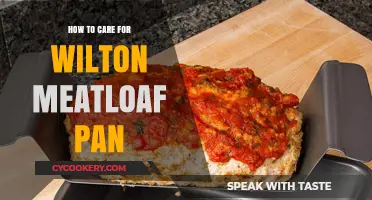 Meatloaf Magic: Caring for Your Wilton Pan