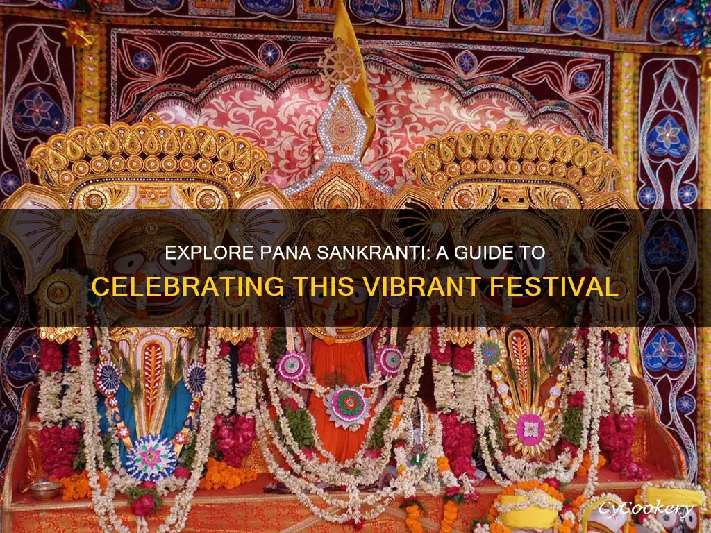 how to celebrate pana sankranti