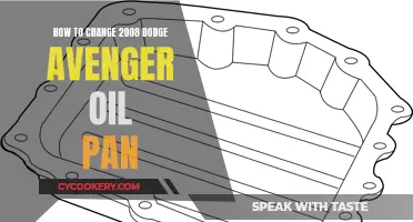 Changing Oil Pan in a Dodge Avenger: Step-by-Step Guide